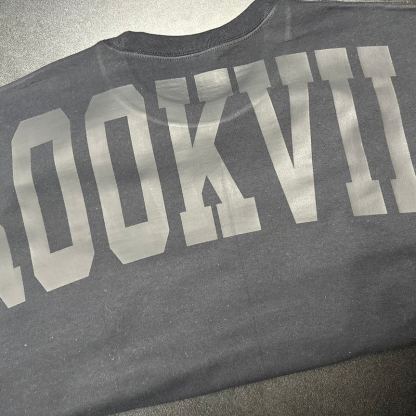 SOLID CUSTOM BACK PRINT SWEATSHIRT FOR SPORTS FANS