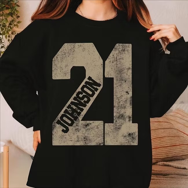 Custom Sports Name & Number Hoodie-Personalized Jersey Game Day Sweatshirt