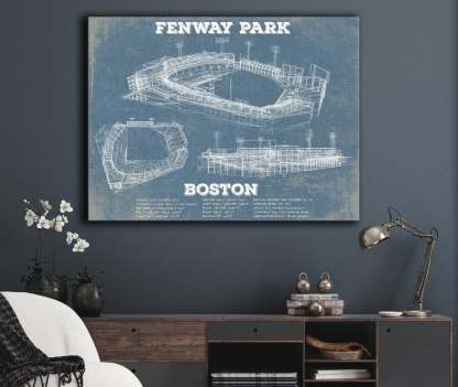 Fenway Park Baseball Print
