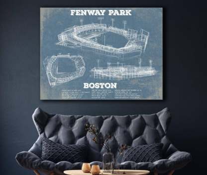 Fenway Park Baseball Print