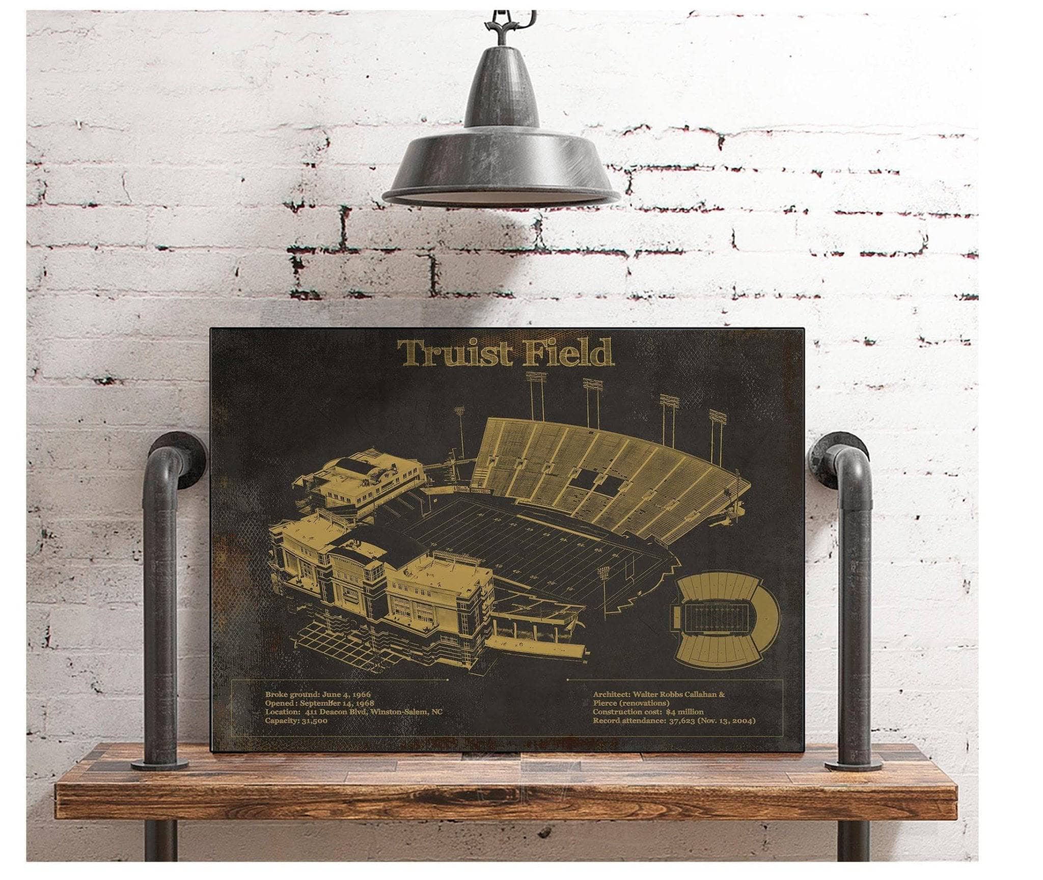 Truist Field Vintage Wall Art