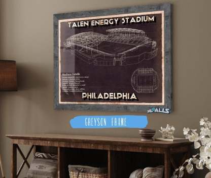 Vintage Talen Energy Stadium MLS Soccer Print