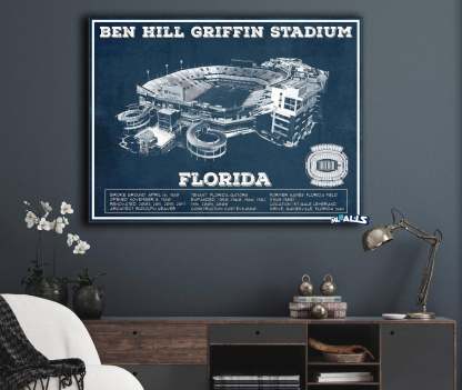 Ben Hill Griffin Stadium Art Print