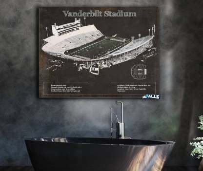 Vanderbilt Stadium Wall Art