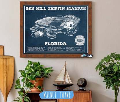 Ben Hill Griffin Stadium Art Print