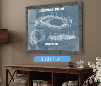 Fenway Park Baseball Print