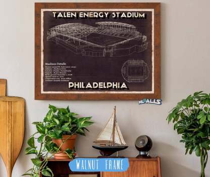 Vintage Talen Energy Stadium MLS Soccer Print
