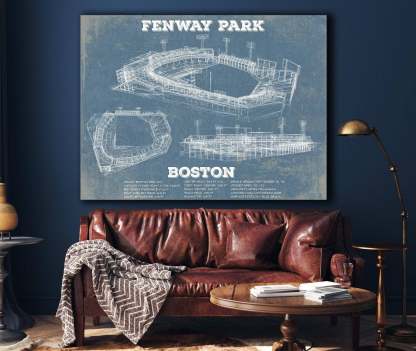 Fenway Park Baseball Print