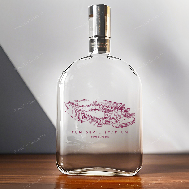 Mountain America Stadium-Arizona State Sun Devils Whiskey Bottles