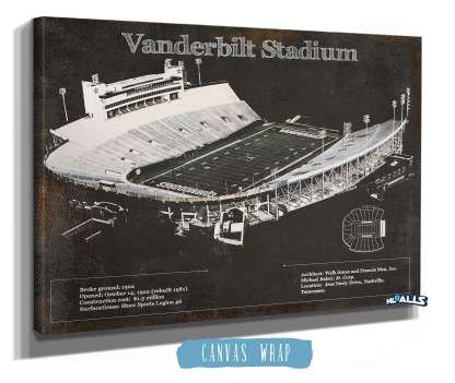 Vanderbilt Stadium Wall Art