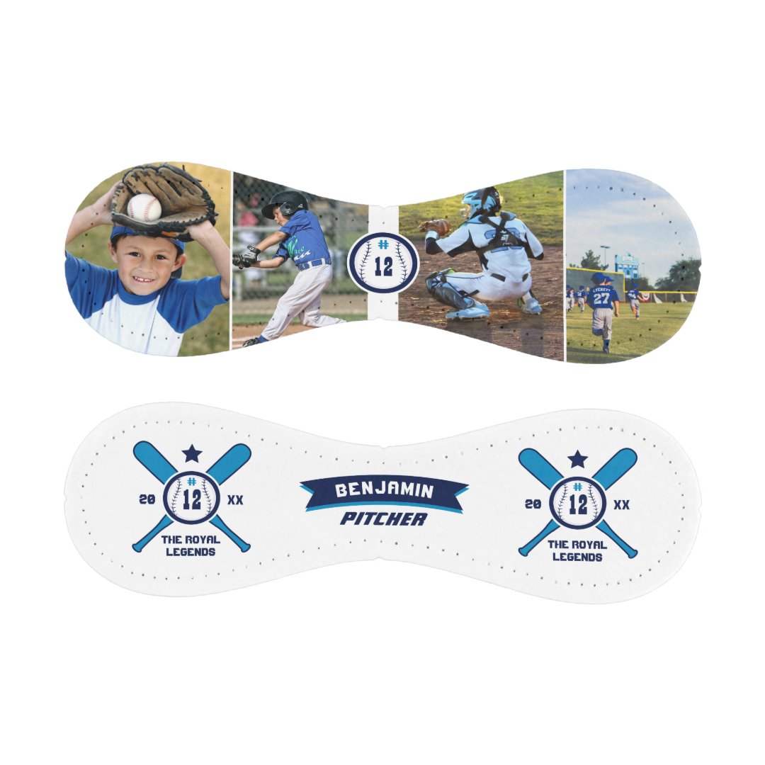 Fun Baseball Player Number & Name Photo Collage