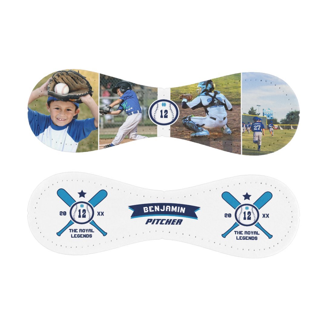 Fun Baseball Player Number & Name Photo Collage