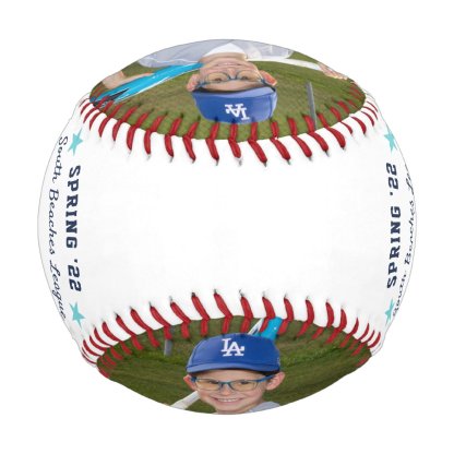 Personalized Player Photo & Team Roster Baseball