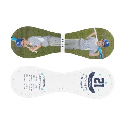 Personalized Player Photo & Team Roster Baseball