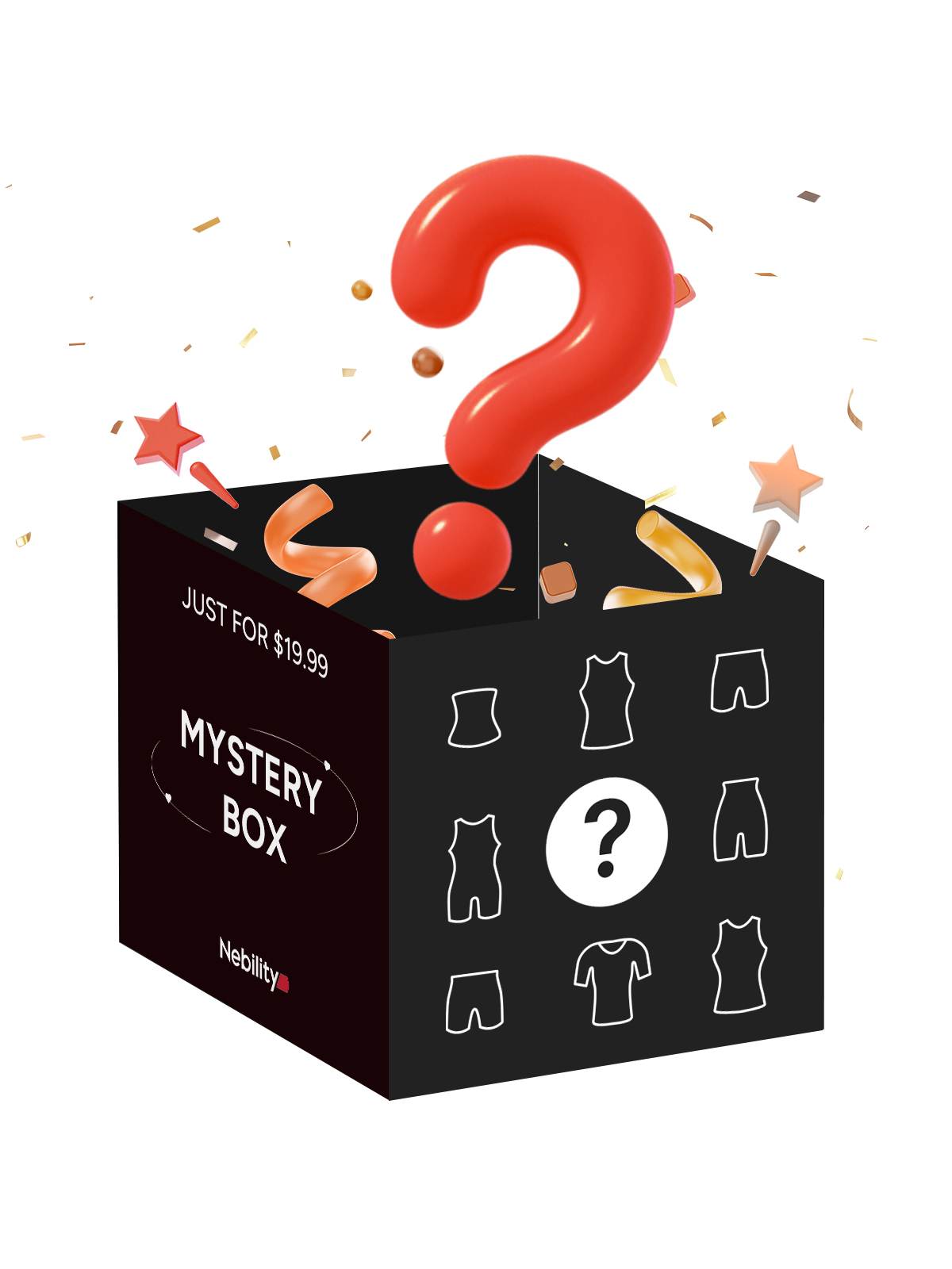 Mystery Box: $19.99 for His Shape & Comfort