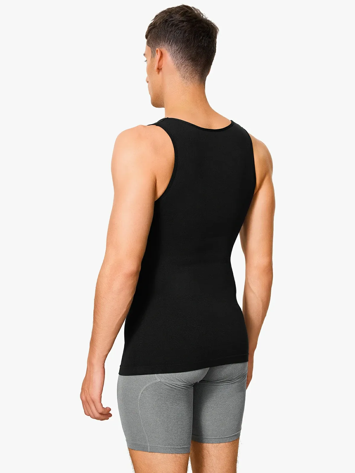 【Add-on Item】Seamless Elastic Belly Compression Tank Tops for Men
