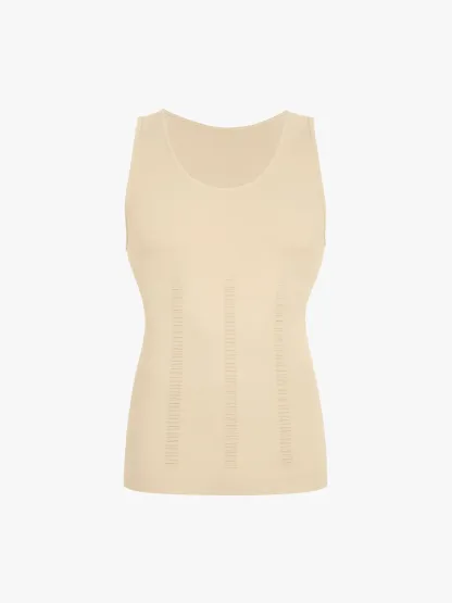 【Add-on Item】Seamless Elastic Belly Compression Tank Tops for Men
