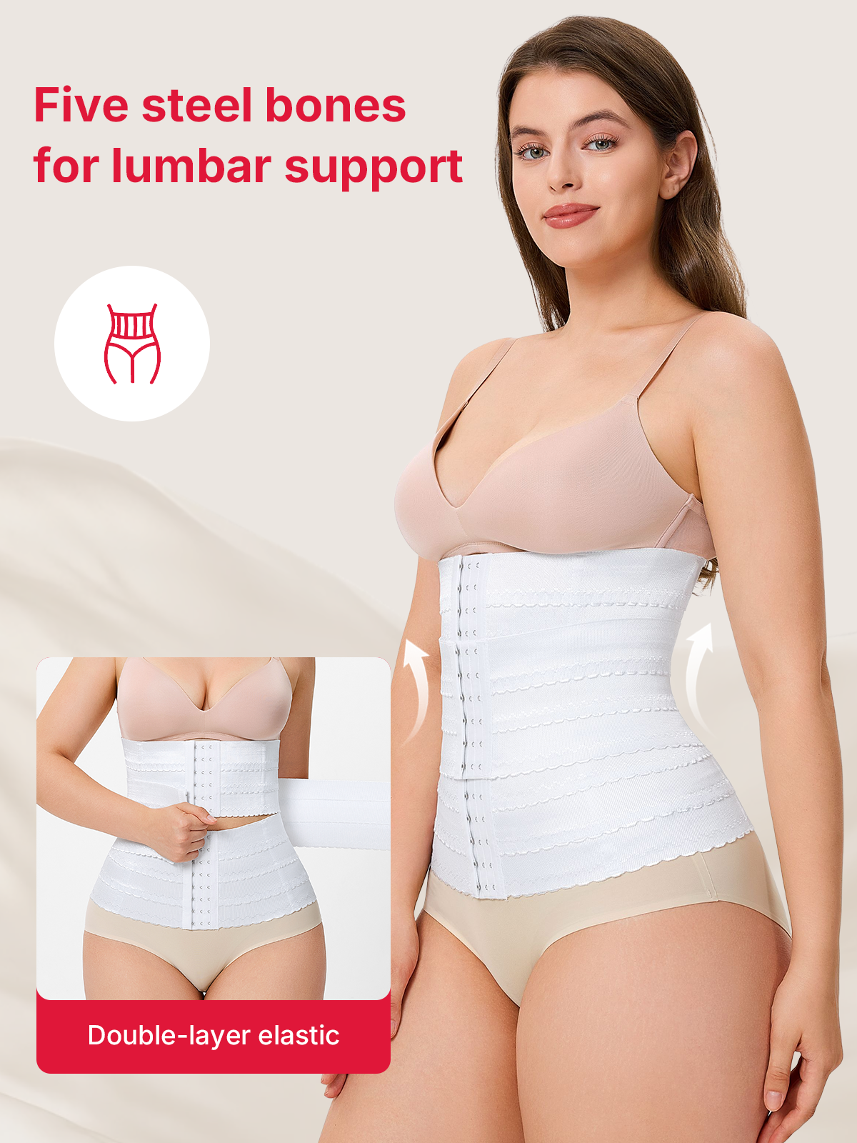 Women Segmented Waist Cincher