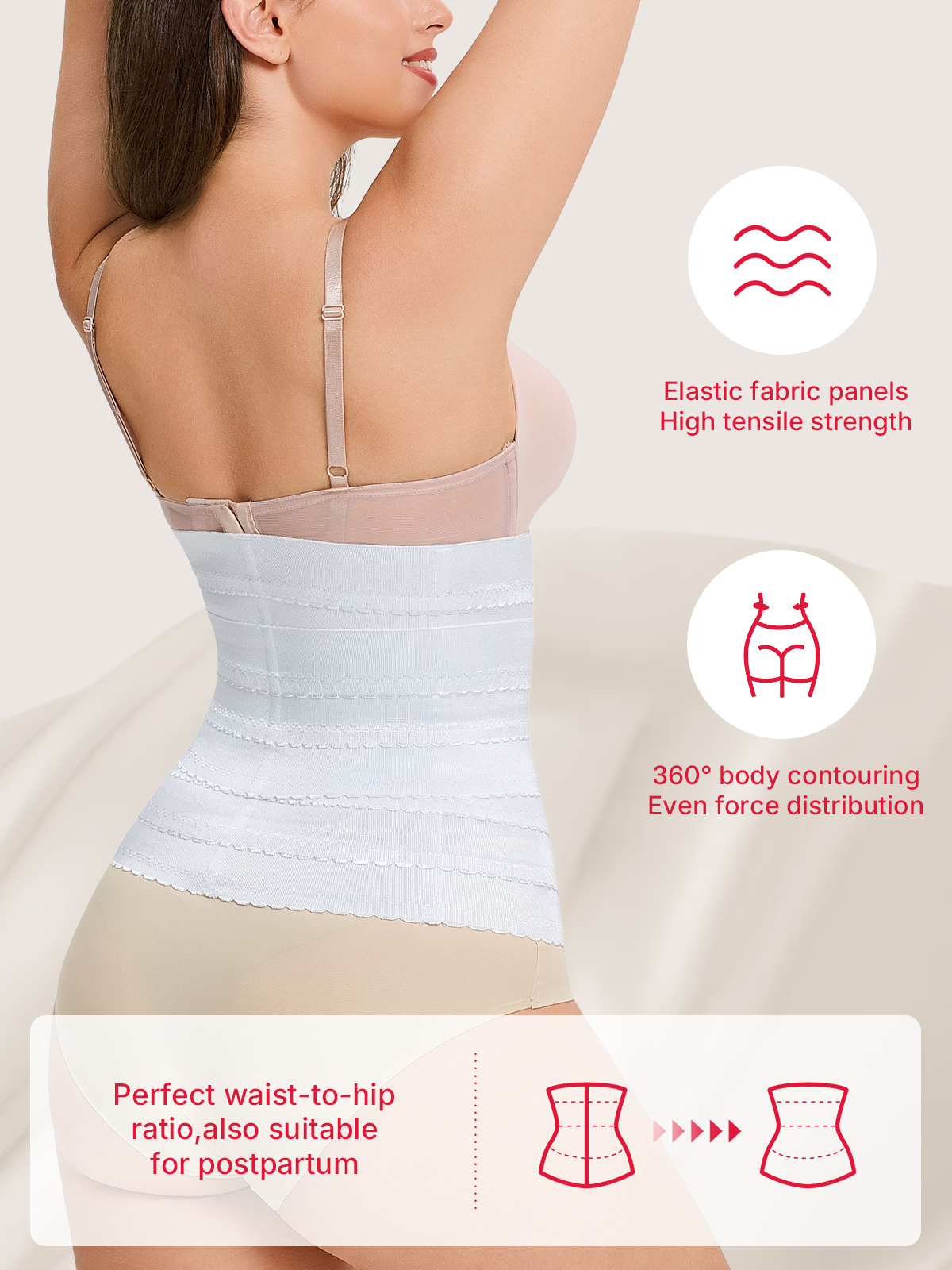 Women Segmented Waist Cincher