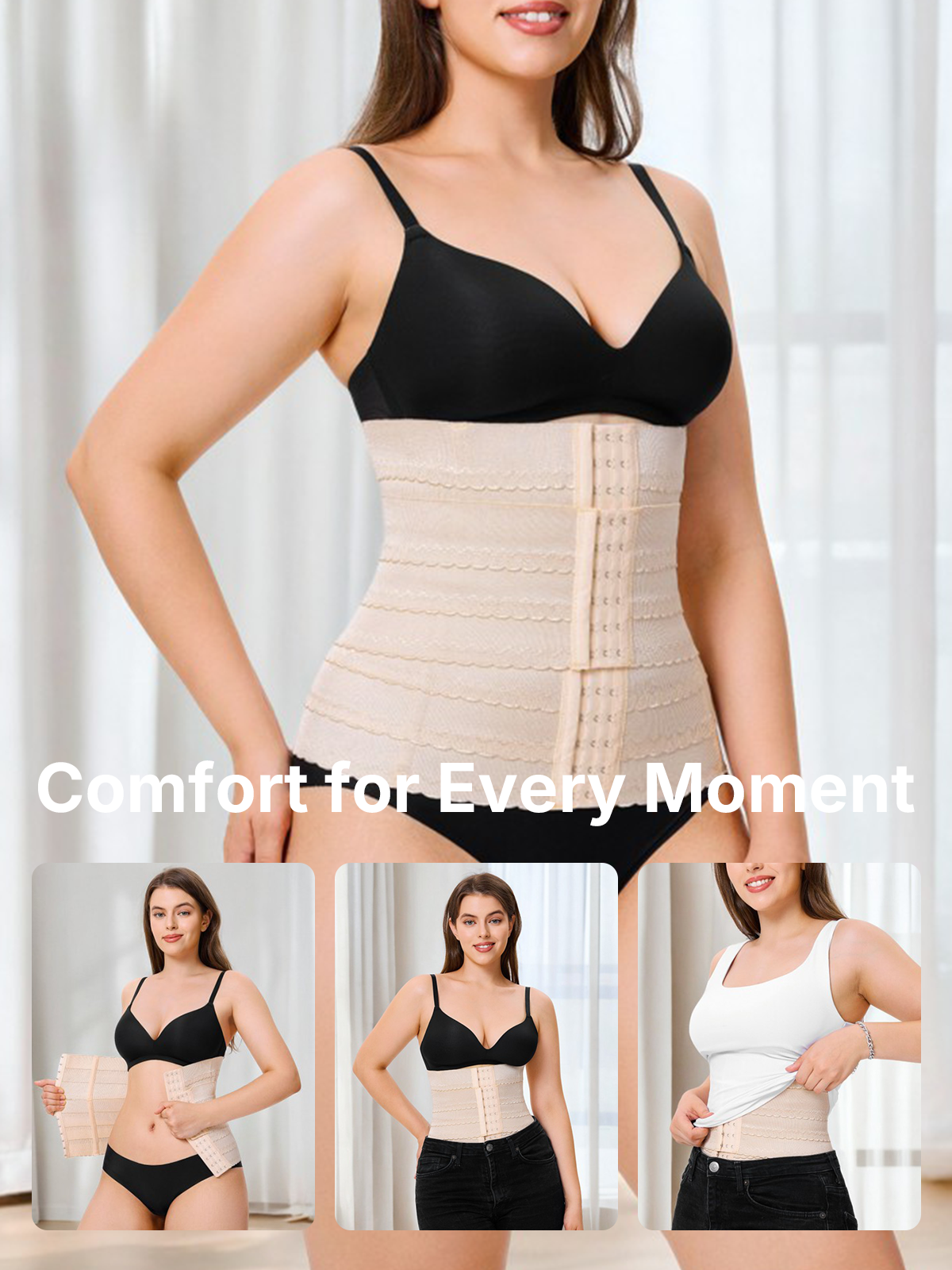 Women Segmented Waist Cincher