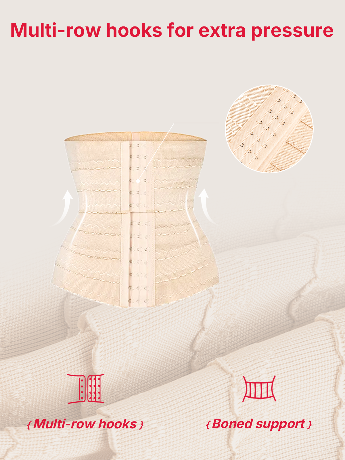 Women Segmented Waist Cincher