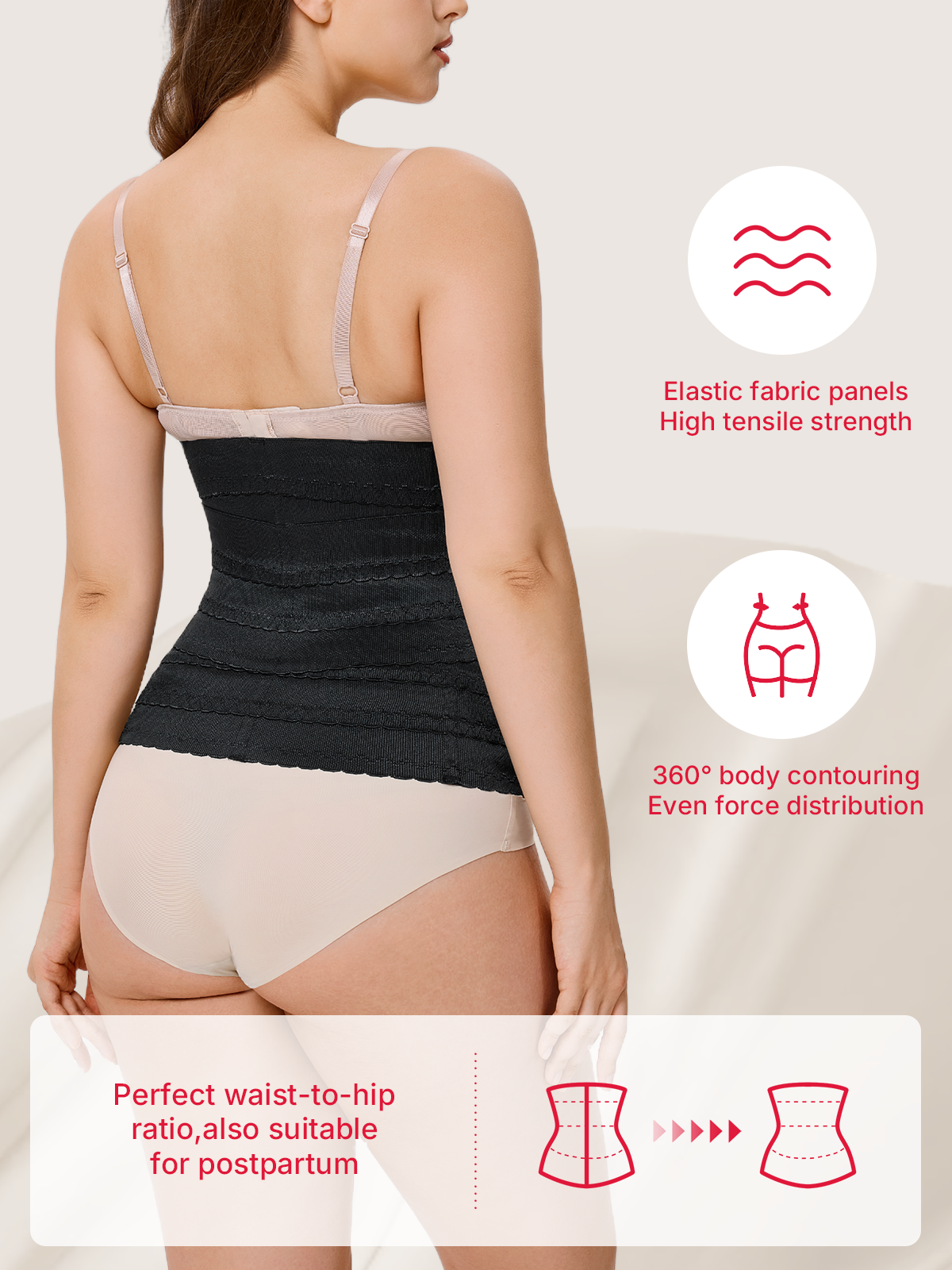 Women Segmented Waist Cincher
