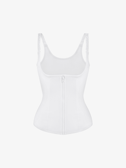 Nebility Waist Trainer Zipper Vest Corset