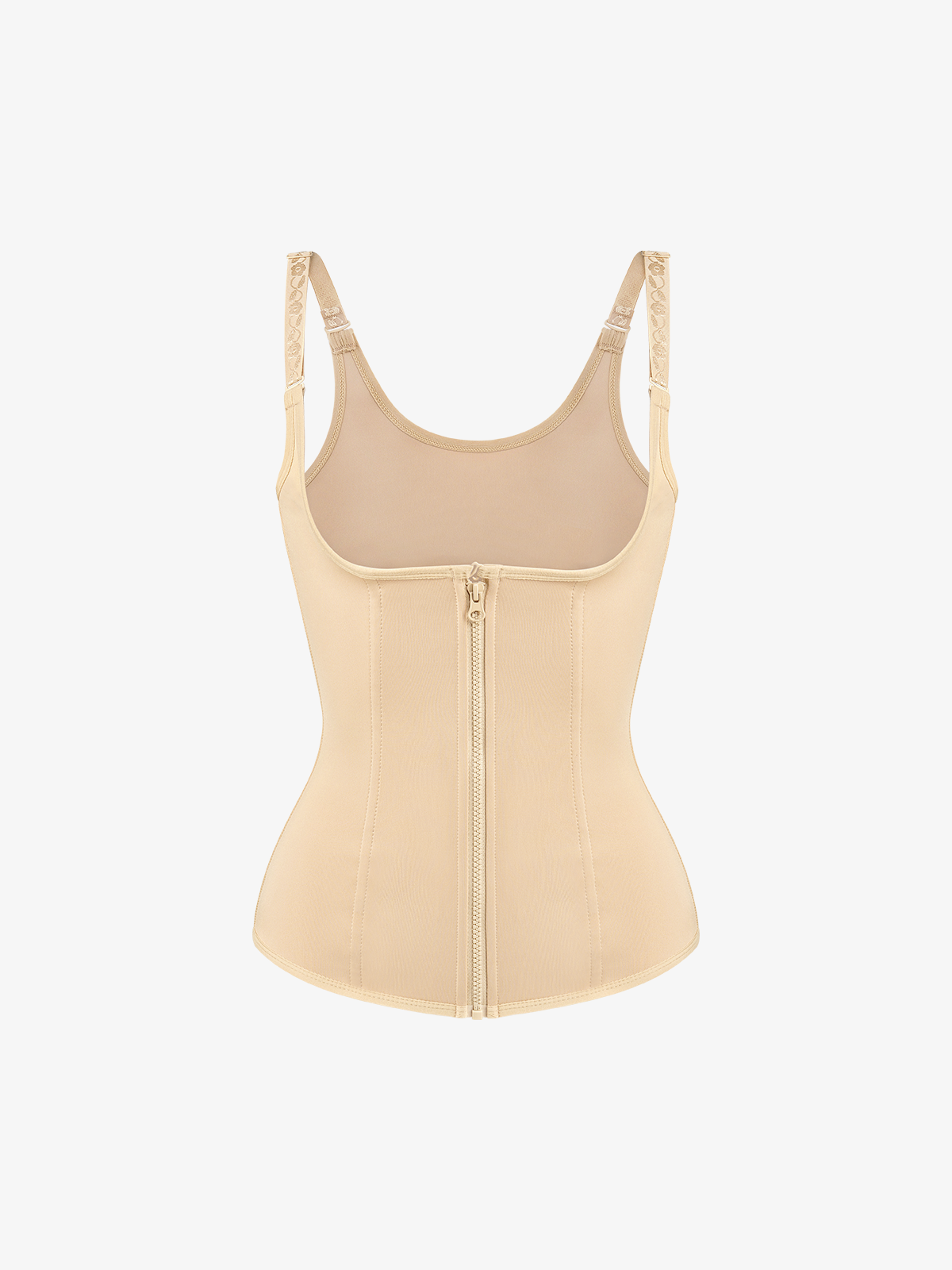 Nebility Waist Trainer Zipper Vest Corset