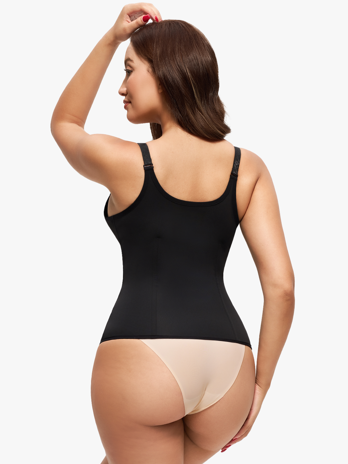 Nebility Waist Trainer Zipper Vest Corset