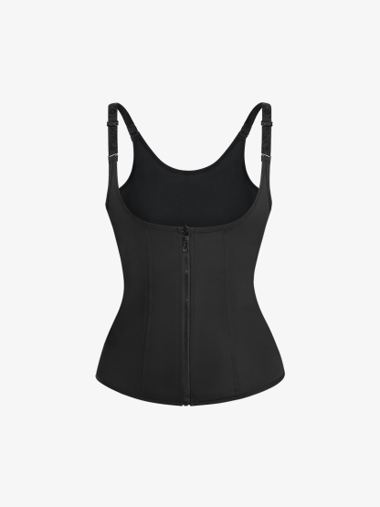 Nebility Waist Trainer Zipper Vest Corset