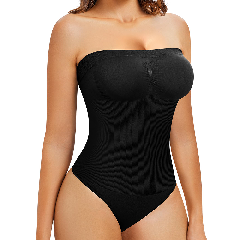 Nebility Women Thong Strapless Body Shaper