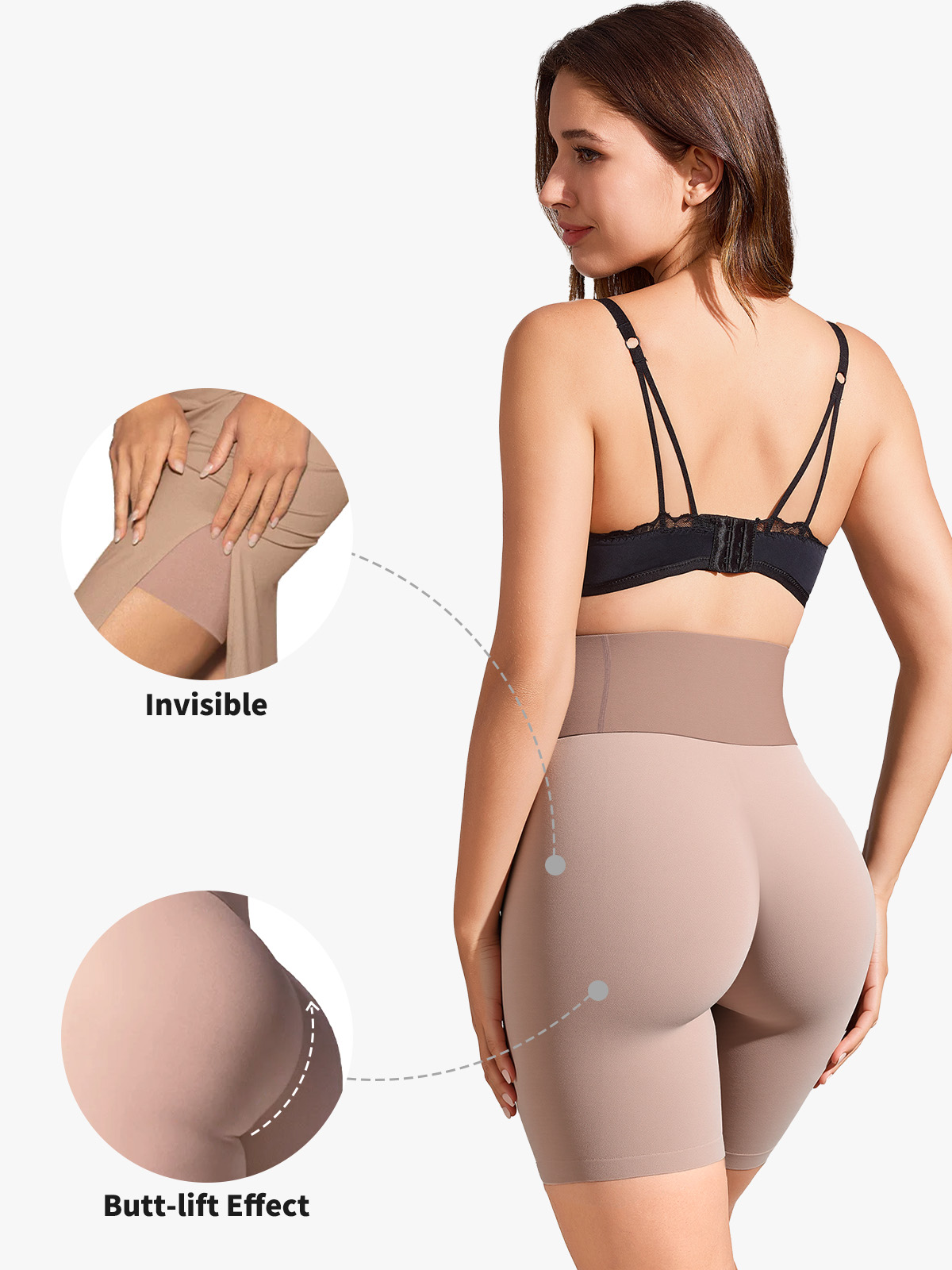 Seamless High Waisted Tummy Control Shorts