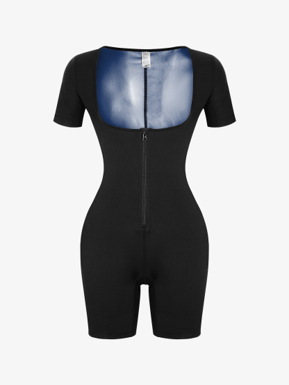 Women's High Waisted One Piece Western Sauna Pants