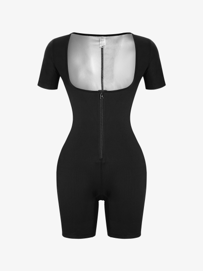 Women's High Waisted One Piece Western Sauna Pants