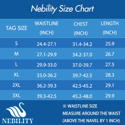 Nebility Long Sleeve Bodysuit For Women Shaper