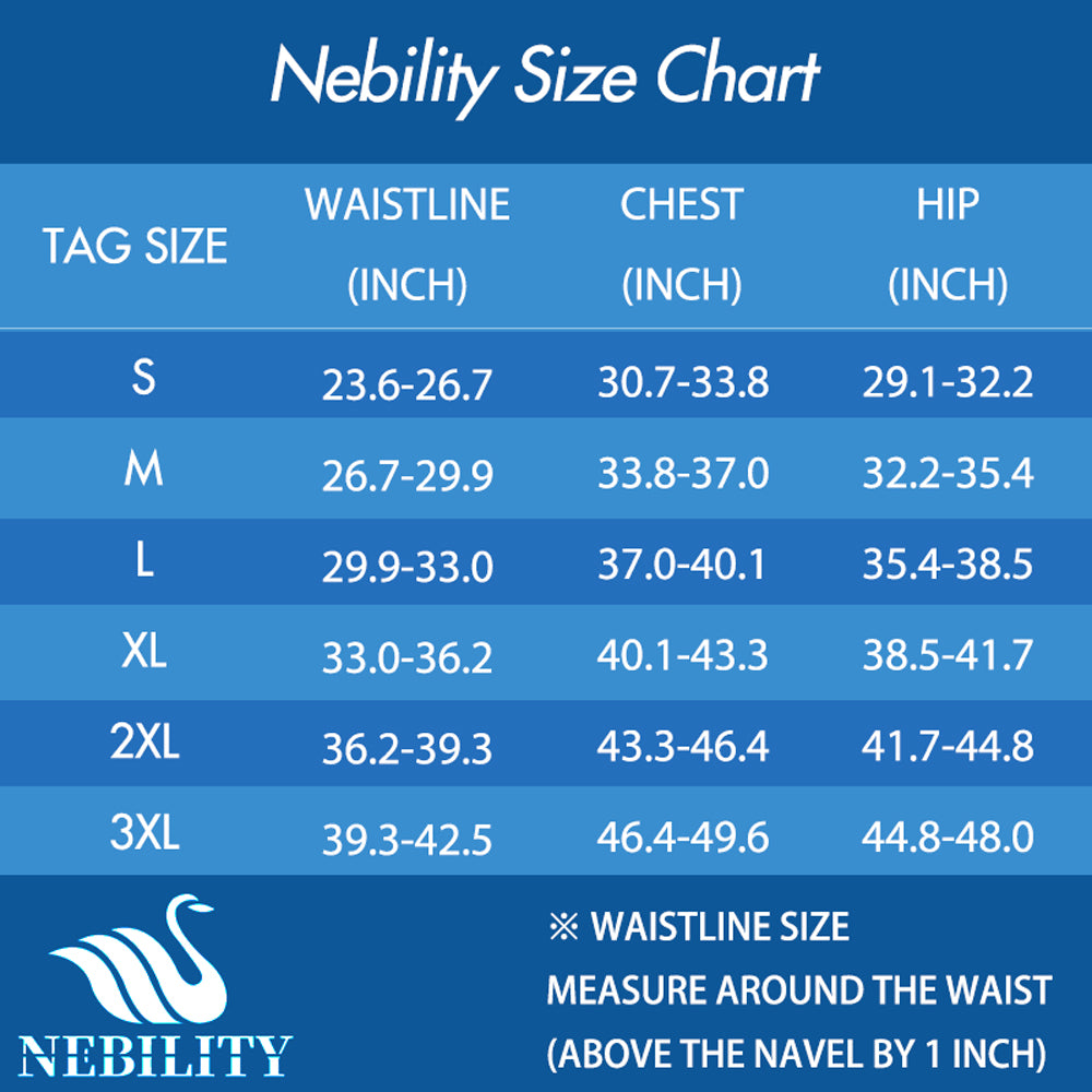 Women Outfit Scoop Neck Full Body Shapewear Bodysuit Size Chart - Nebility