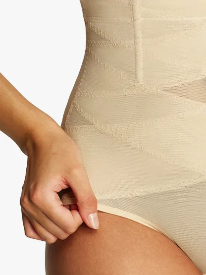 Mesh High-Waist Tummy Contorl Panty
