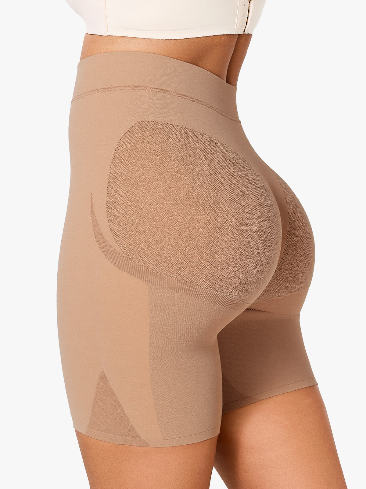 Seamless Comfort High Waisted Butt Lifting Shorts