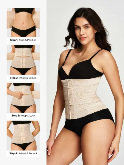 Front Buckle Tummy Control Waist Cincher