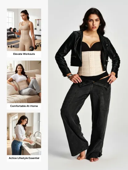 Front Buckle Tummy Control Waist Cincher