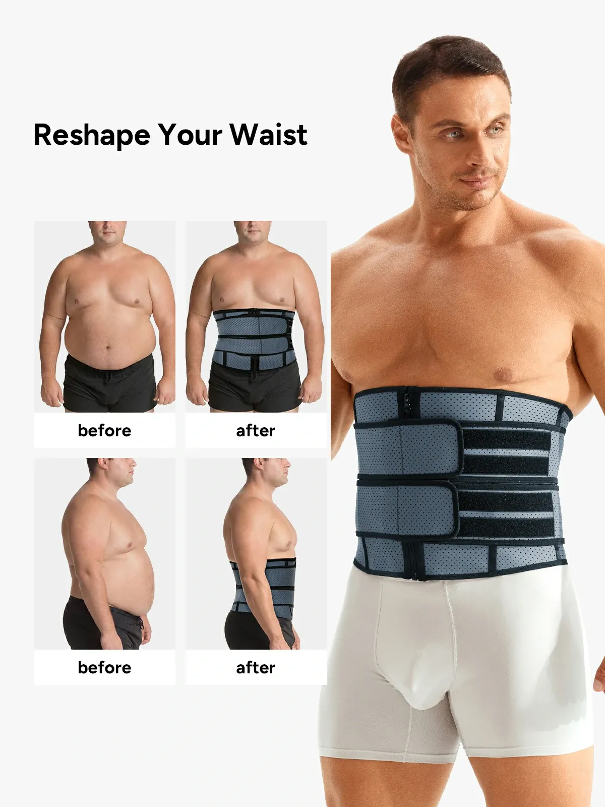 Men's Tummy Control Workout Waist Trainer