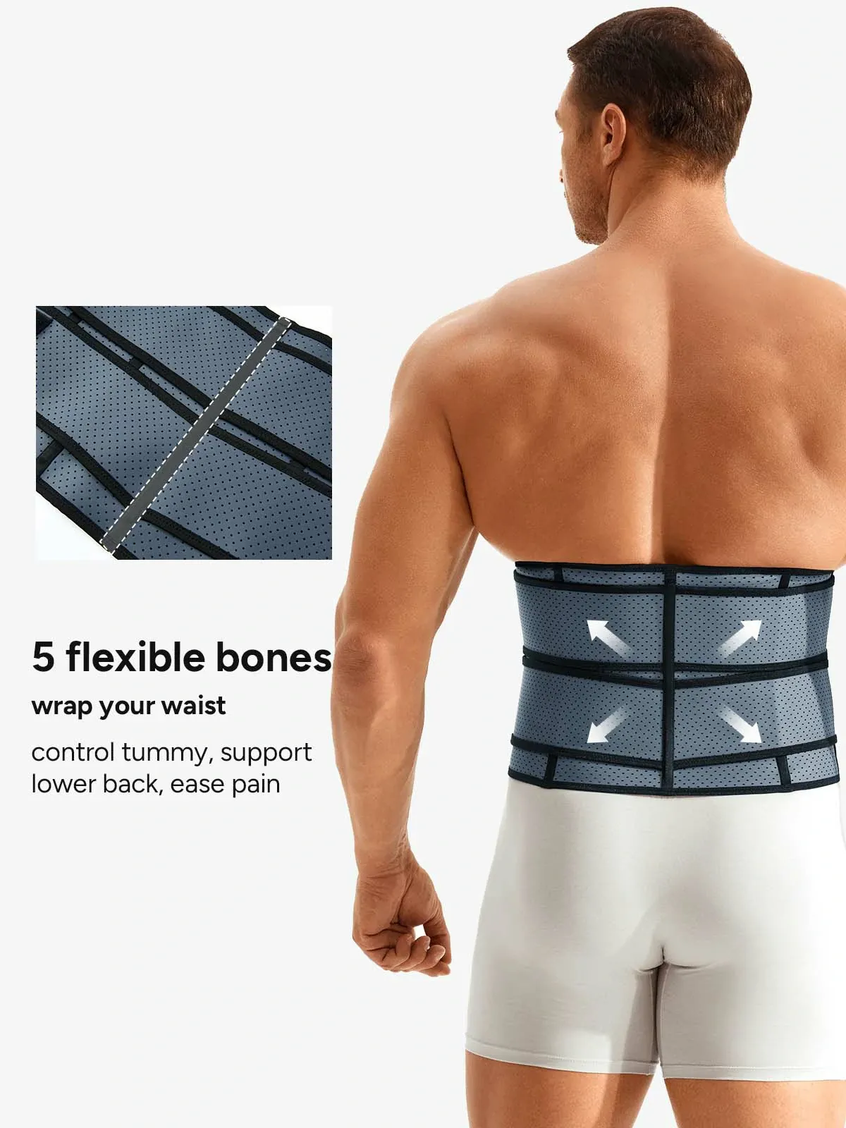 Men's Tummy Control Workout Waist Trainer