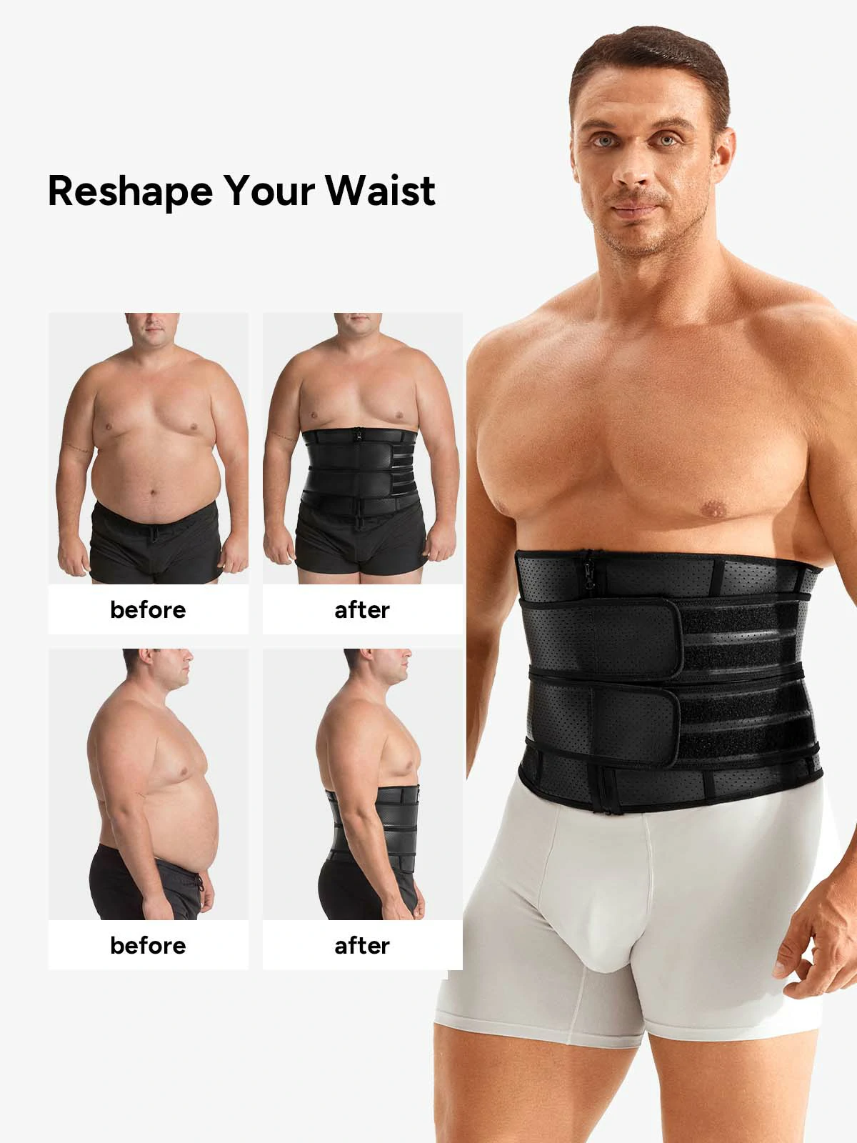 Men's Tummy Control Workout Waist Trainer