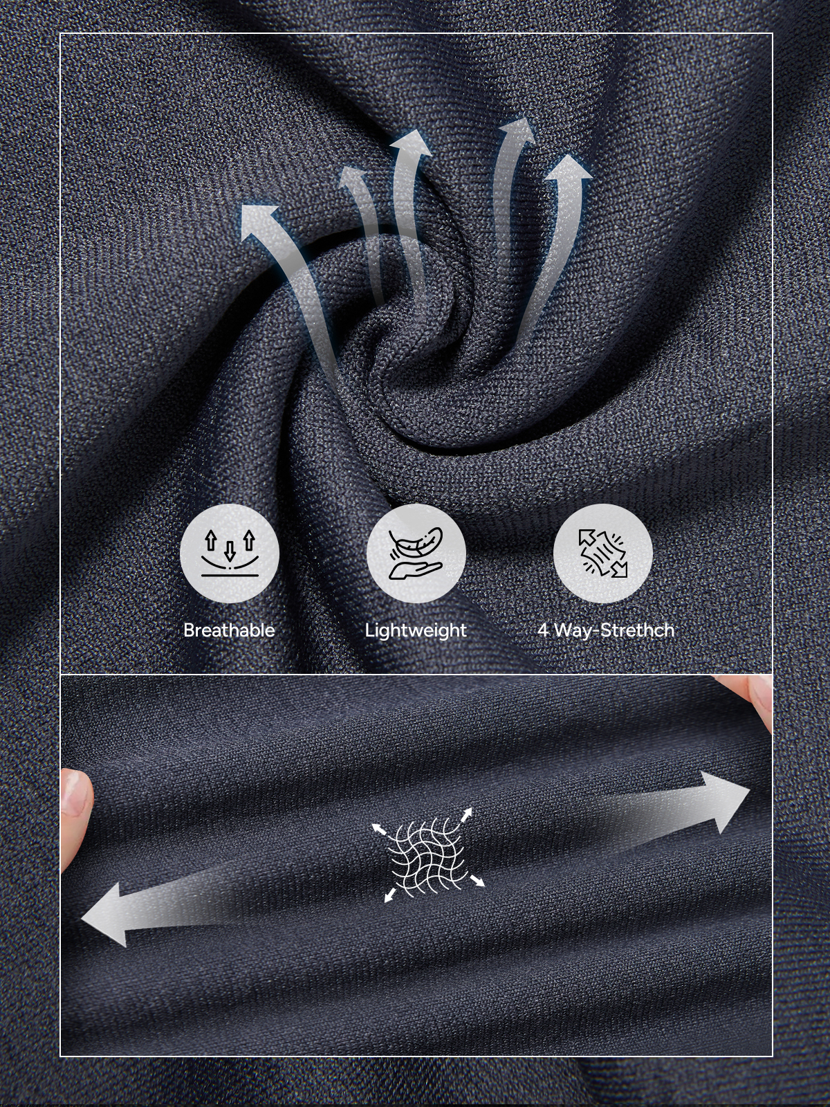 Men's Breathable Mid Waist Boxer