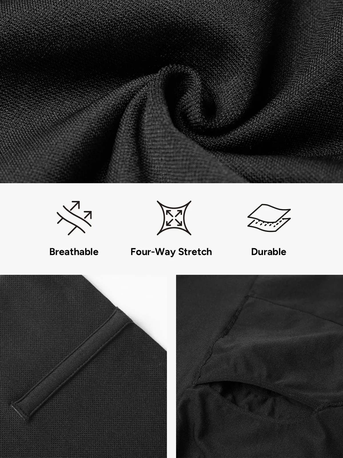 High Waist Steel Boning Support Shorts for Men