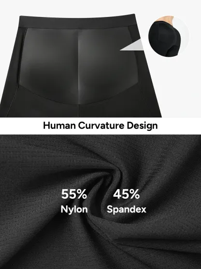 Mid-Waist Padded Butt Lifting Boxer for Men