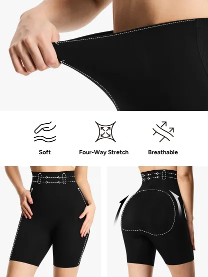 Seamless High Waisted Butt Lifting Shorts
