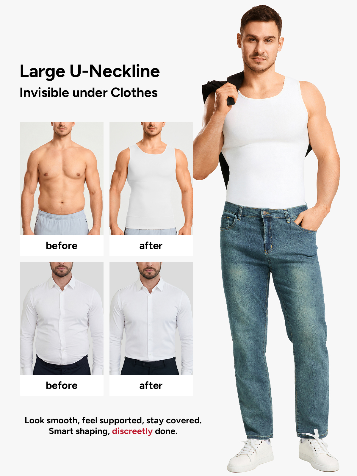 Men's Tummy Control Sliming Tank Top 