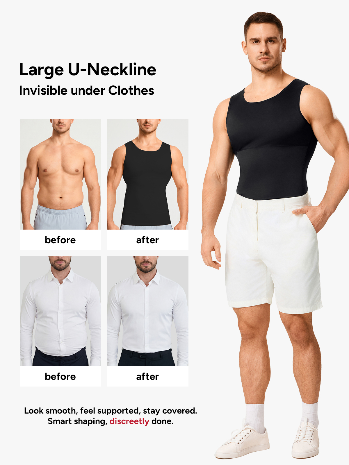 Men's Tummy Control Sliming Tank Top 