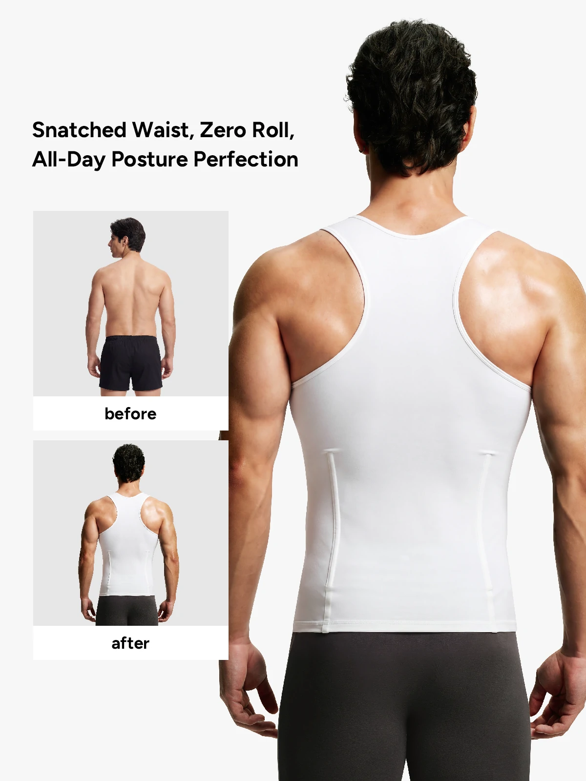 Men's Belly Compression Tank Top